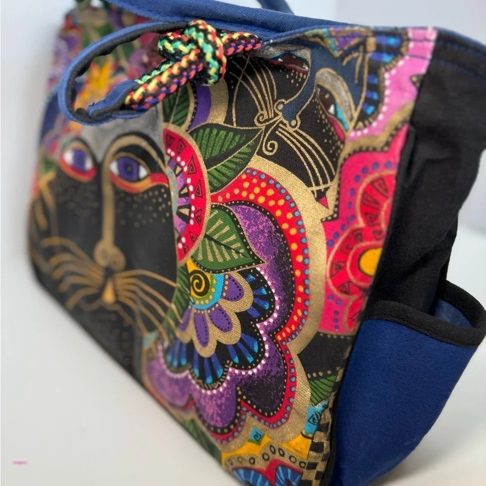 Laurel Burch Carlotta's Cats Medium tote